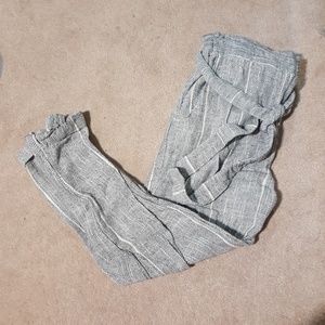 Grey cotton pants